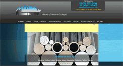 Desktop Screenshot of metalesycobres.com