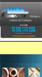 Mobile Screenshot of metalesycobres.com